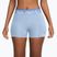 Damen Trainingsshorts Nike Pro hydrogen blue/aluminum