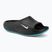Herren-Badelatschen Nike ReactX Rejuven8 black/gamma blue/metallic silver