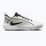 Herren-Basketballschuhe Nike Giannis Immortality 5 white/off white/metallic silver