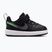 Kinderschuhe Nike Court Borough Low black/smoke grey/white/illusion green
