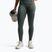Damenleggings Nike One Seamless Front High-Waisted camo green/white