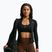 Damenleggings Nike One High Waisted Flared cacao wow/white