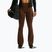 Damenleggings Nike One High Waisted Flared cacao wow/white
