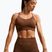 Damen-Sport-BH Nike Pro Seamless Light Support Sports Bra cacao wow