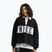 Damenpullover Nike Studio Fleece Medium Weight total black/sail/sail