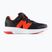 Kinderschuhe New Balance 578's V1 black/neo flame