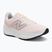 Laufschuhe für Damen New Balance Fresh Foam 520's V9 pink salt/pink granite/silver metallic
