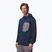 Herren Trekking-Sweatshirt Columbia Tall Heights Hdd Grid Fleece Full Zip collegiate navy/city grey