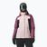 Damen-Skijacke Columbia Snowy Summit Ins mineral pink/black/antique mauve x dye