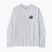 Longsleeve Herren Patagonia Great Waves Responsibili-Tee LS fiber white