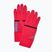 Laufhandschuhe HOKA Coldsnap Fleece Gloves cerise
