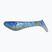 Gummiköder Relax Hoof 1 Standard 8 Stück blau-blau perl-silber glitzernd BLS1-S