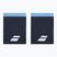 Handgelenk-Band Babolat Logo Jumbo Wristband 2 Stk. drive heritage blue