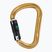 Kletterkarabiner Petzl William Ball-Lock gold
