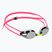 Schwimmbrille Kinder arena Tracks JR Mirror silver/white/fuchsia