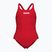 Arena Team Swim Pro Solid rot/weißer einteiliger Badeanzug für Kinder