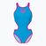 Einteiliger Damen-Badeanzug arena One Biglogo One Piece türkis/fluo pink