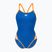 Damen arena Icons Super Fly Back Solid blau/orange einteiliger Badeanzug 005036/751
