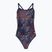 Einteiliger Damen-Badeanzug arena Kikko Pro Swimsuit Challenge Back navy/team redwhiteblue