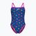 Badeanzug Damen arena Reversible Swimsuit Challenge Back royal multi/shocking pink