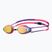 Schwimmbrille arena Tracks Mirror copper/plum/bright coral