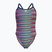 Einteiliger Damen-Badeanzug arena Racing Stripe Xcriss Cross navy multi/navy