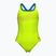 Badeanzug Damen arena Logo Swim Pro artic lime/blue china