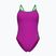 Damen-Einteiler Badeanzug Arena Lace Back Solid very fuchsia/team green