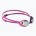 Kinder-Schwimmbrille arena Python Mirror Jr silver/shocking pink/plum