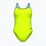 Damen-Einteiler Badeanzug Arena Lace Back Solid artic lime/blue cosmo
