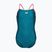 Kinder Badeanzug arena Light Drop Solid deep teel/shocking pink/verbena