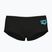 Herren-Badeboxershorts arena One Low Waist Short Big Logo black/black