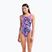 Damen-Einteiler Badeanzug arena Earth View Xcriss Cross pink multi/very fuchsia