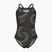 Kinder Badeanzug arena Fireflow Lightdrop Back black/team black