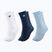 Socken Tecnifibre Classic 3 pairs white/marine