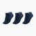 Socken Tecnifibre Low-Cut 3 navy blue pairs