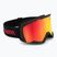 Skibrille Rossignol Spiral black/red/pink