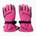 Damen-Skihandschuhe Rossignol Temptation R-Shell electric fuchsia