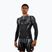 Herren Langarm-Rashguard Venum Adrenaline Rashguard black/silver grey