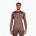 Roshguard Herren Longsleeve Venum No Gi Rashguards chocolate brown