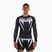 Herren Langarm-Rashguard Venum No Gi Rashguards black/white