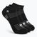 Socken Venum Vector No-Show 3er-Pack black/grey