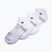 Socken Venum Vector Ankle 3er-Pack white/grey
