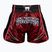 Trainingsshorts Herren Venum Wolf Atak Muay Thai Shorts black/red