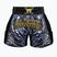 Trainingsshorts Herren Venum Wolf Atak Muay Thai Shorts black/grey