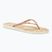ROXY Bermuda Print Damen Flip Flops Pfirsich Creme