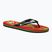 Herren Quiksilver Molokai Art II schwarz/rot/schwarz Flip Flops