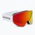 VonZipper Encore weiß/Wildlife Feuer Chrom Snowboardbrille