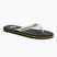 Herren Quiksilver Molokai schwarz rasta flip flops