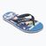Quiksilver Molokai Art 25 Jugend flip flops feurig coronet blau tropicamo